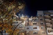 В оккупированном Алчевске взрыв уничтожил два этажа дома