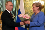 Меркель и Путин