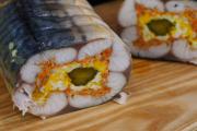 Фаршированный рулет «Скумбрия по-царски»
