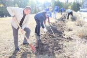 Окупаційна влада  відзначає "день Путіна"