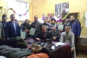 Соревнование по дартсу состоялось в помещении Полтавского физкультурно-спортивного клуба инвалидов