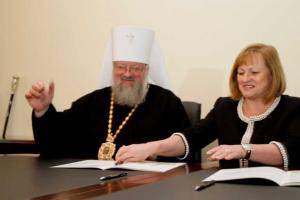 Власть и церковь будут сотрудничать в гуманитарной сфере на Донетчине