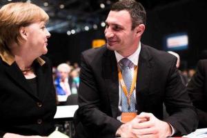 Запланирована встреча Виталия Кличко с канцлером Германии Ангелой Меркель