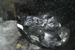 "За хлебом"на чужом авто неудачно съездил работник киевской автомойки