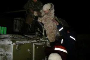 В роддом – на танке