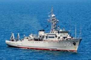 Черниговщина поддержала экипаж морского тральщика «Чернигов» 