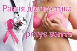 Более 700 случаев заболеваний раком молочной железы диагностируют ежегодно на Львовщине