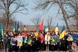 Торжественное перезахоронение останков советских воинов провели на Одесчине