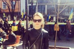 Ольга Фреймут прилетела в Одессу для участия в антипутинском марше