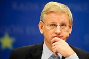 Состоялась встреча Арсения Яценюка с главой МИД Швеции Карлом Бильдтом