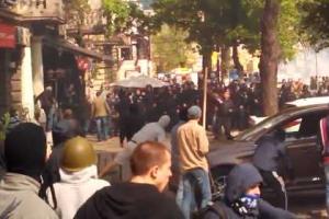 Десятки пострадавших при столкновениях в Одессе