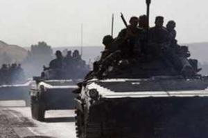 Напротив Луганщины в пограничной зоне РФ зафиксировано значительное скопление войск 