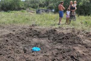 Российский хутор попал под обстрел с территории Украины