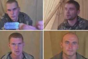 СНБО: Задержанные российские десантники обратились к матерям 