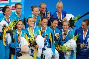 Украинки стали чемпионками Европы по синхронному плаванию