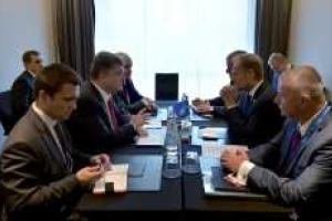 Порошенко провел встречу с Премьер-министром Республики Польша