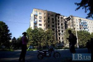 Лисичанск: во время боев полностью выгорели больше сотни квартир