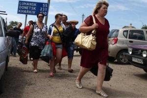 11 тысяч человек покинули Донбасс за минувшие сутки