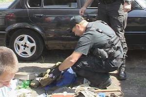 Киевлянин приехал отдыхать на Одесчину с военными трофеями