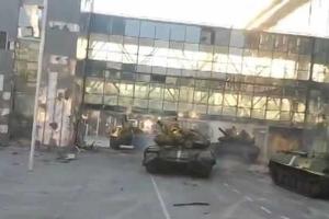 В районе Донецкого аэропорта продолжаются боевые действия 
