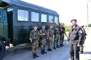 Батальон милиции Энергодара получил от благотворителей спецавтомобиль 