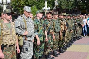 Тернопольщина проводила в опасную командировку своих сыновей