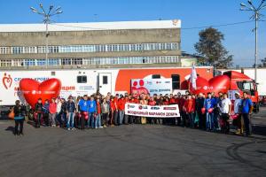 По городам Урала и Сибири проходит "Воздушный Марафон добра"