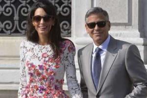 Клуни с женой запланировали очередную свадьбу