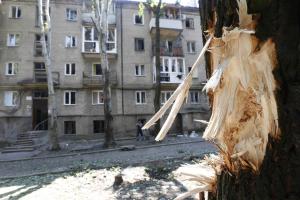 В результате обстрелов в Донецке 21 октября погиб один мирный житель