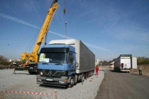 Первые жилые модули для беженцев доставлены из Германии в Харьков