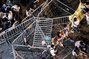 Участникам массовой акции протеста в Гонконге был выдвинут ультиматум