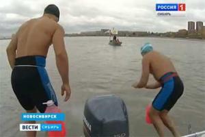 Спортсмен-морж готов броситься в ледяную Обь в честь Путина 