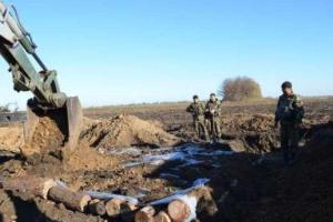 В зоне АТО строят три линии обороны 
