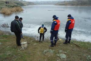 На Кировоградщине под лед провалились два человека