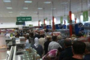 В Донецких супермаркетах прекратили работать POS-терминалы 