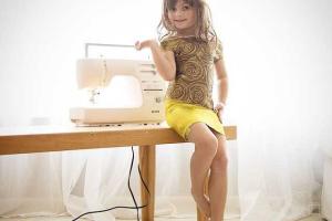 4-летняя девочка создает одежду в сотрудничестве с американским модным брендом