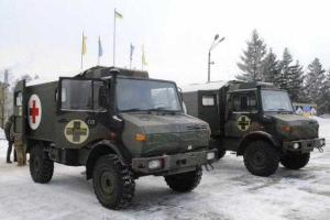 Медицинские авто передали спецназовцам ВСУ волонтеры