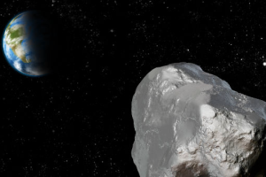 К Земле приближается астероид