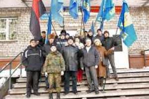Автопробег в честь Степана Бандеры провели в Запорожье