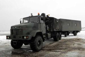 Нацгвардейцы получили новый передвижной жилой модуль 
