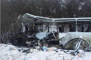В Киев переведены 13 нацгвардейцев, пострадавших в ДТП на Донетчине