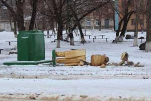 В Одесской области угробили очередной памятник вождю пролетариата