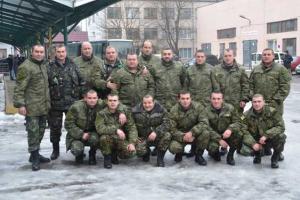 На Тернопольщине встретили милиционеров, которые находились в опасной командировке в зоне АТО
