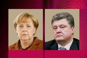 Порошенко и Меркель договорились о встрече в Мюнхене