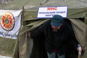 В Деснянском районе столицы развернуты мобильные пункты обогрева