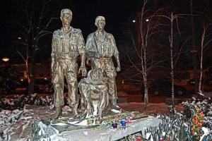 Жители Киева почтили память павших в боях на территории других государств 