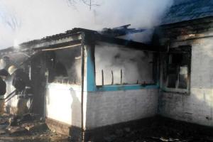 На Черниговщине спасатели при тушении пожара обнаружили тело хозяина дома