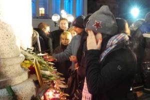 Российские силовики в Крыму запретили людям скорбеть о погибшем Кузьме