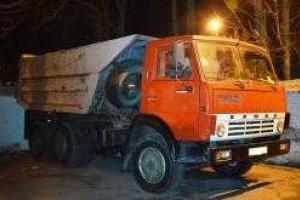 Грузовик, угнанный в Киеве, задержали сотрудники ГАИ на Житомирщине