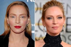 Ума Турман заставила публику обсуждать свою внешность